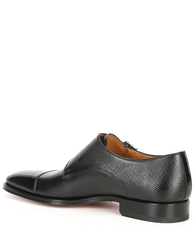 Magnanni Men's Jaden Double Monk Strap Dress Oxfords