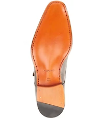 Magnanni Men's Marco II Monk Strap Leather Dress Shoes