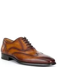 Magnanni Men's Mateo Leather Wingtip Oxfords