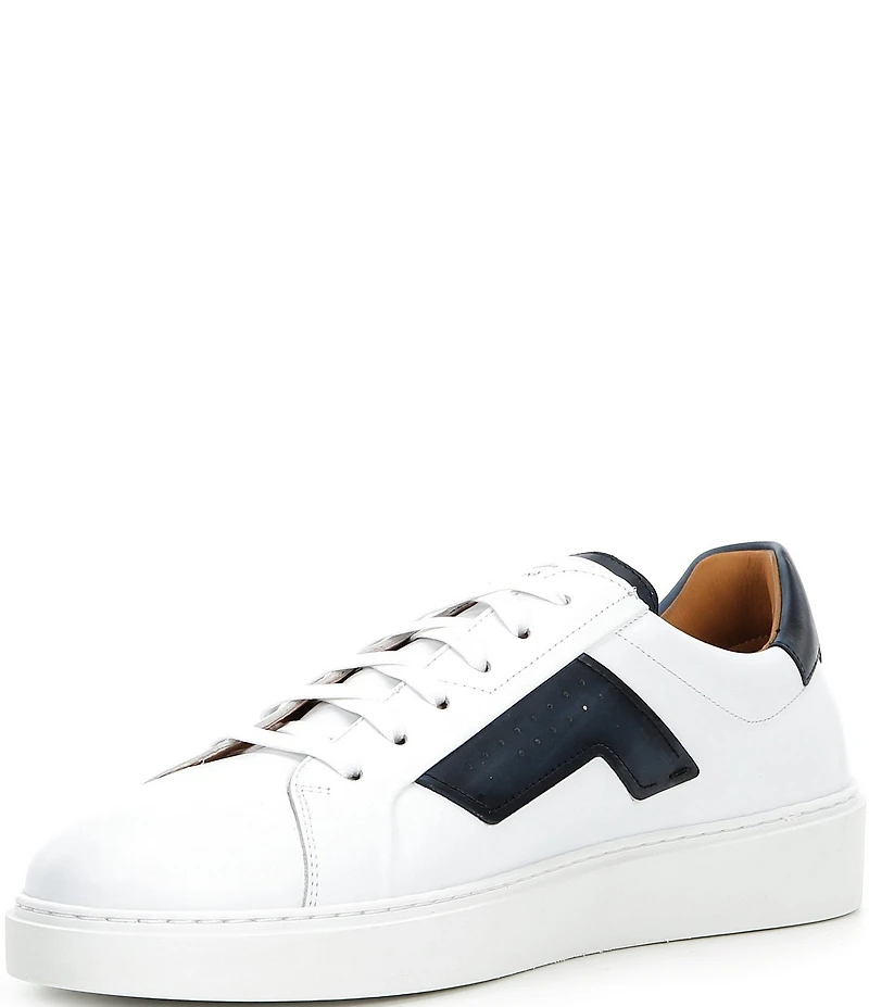 Magnanni Men's Phoenix Leather Slip On Sneakers