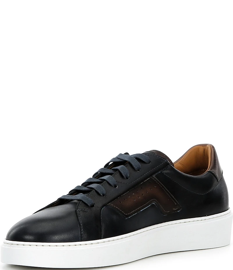 Magnanni Men's Phoenix Leather Slip On Sneakers