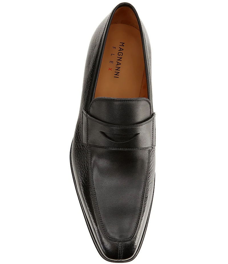 Magnanni Men's Tajo Leather Penny Loafers