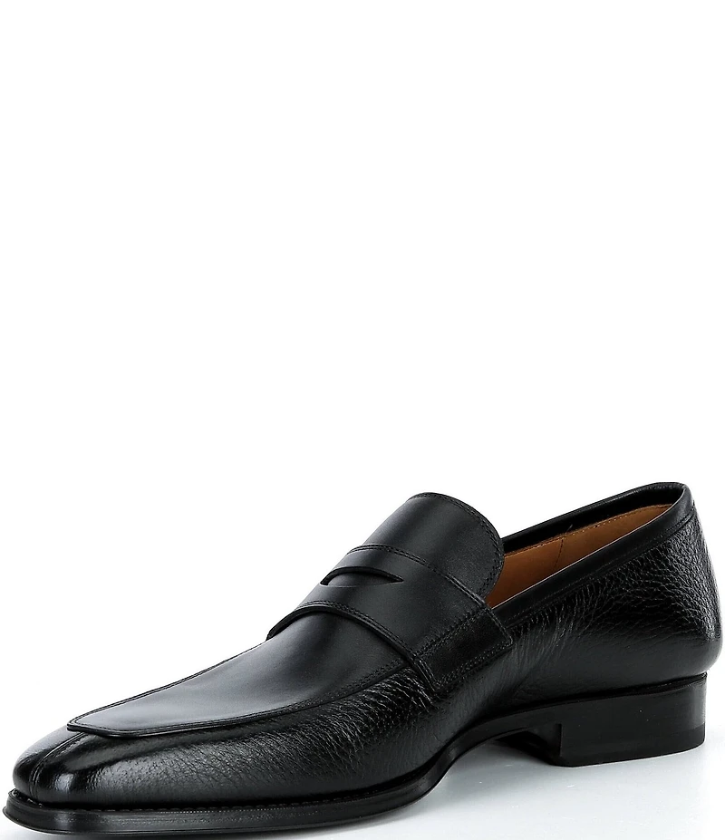 Magnanni Men's Tajo Leather Penny Loafers