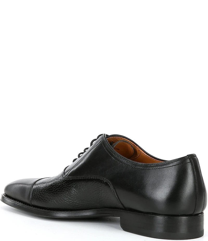 Magnanni Men's Toro Cap Toe Leather Oxfords
