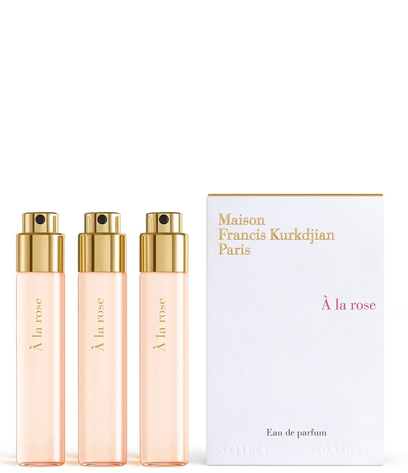 Maison Francis Kurkdjian A la rose Eau de Parfum Refill Trio
