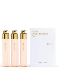 Maison Francis Kurkdjian A la rose Eau de Parfum Refill Trio