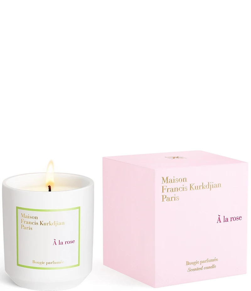 Maison Francis Kurkdjian A la rose Scented Candle