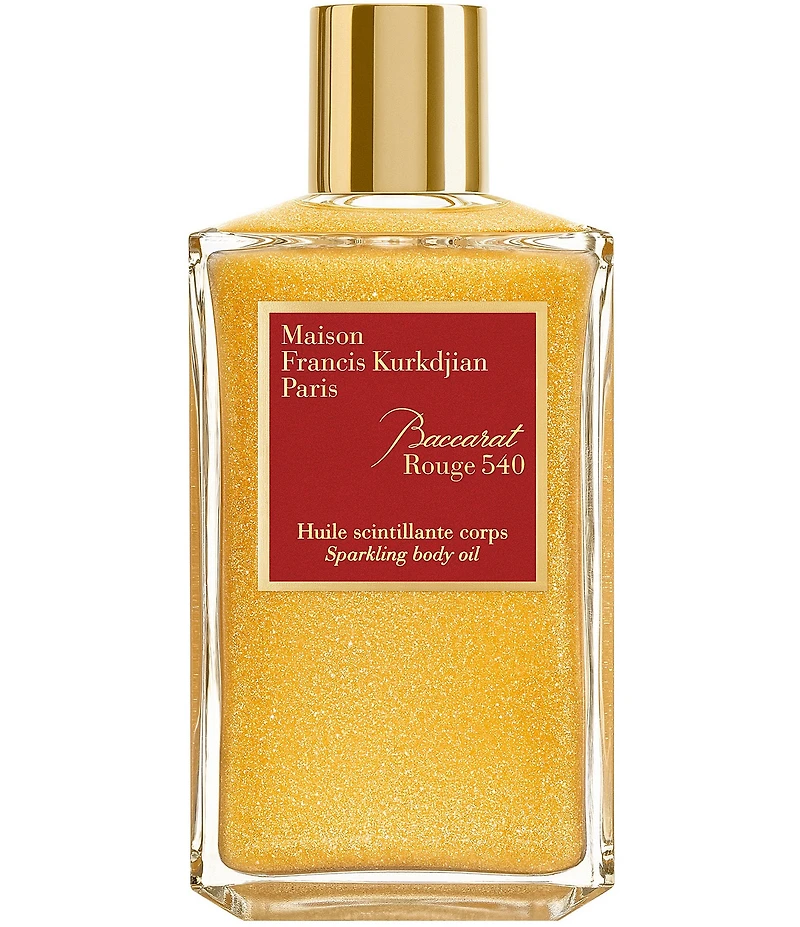 Maison Francis Kurkdjian Baccarat Rouge 540 Scented Sparkling Body Oil Limited Edition