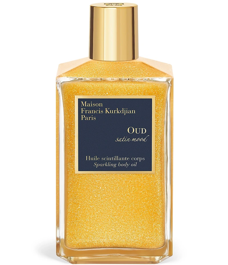 Maison Francis Kurkdjian OUD satin mood Scented Sparkling Body Oil Limited Edition