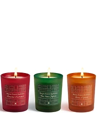Maison Francis Kurkdjian Trio of Holiday Scented Candles Limited Edition Gift Set