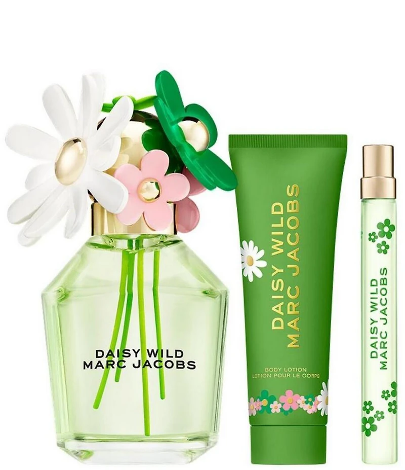 Marc Jacobs Daisy Wild Eau de Parfum & Body Lotion Trio Gift Set