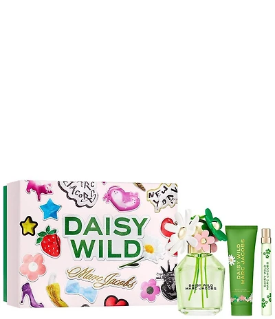 Marc Jacobs Daisy Wild Eau de Parfum & Body Lotion Trio Gift Set
