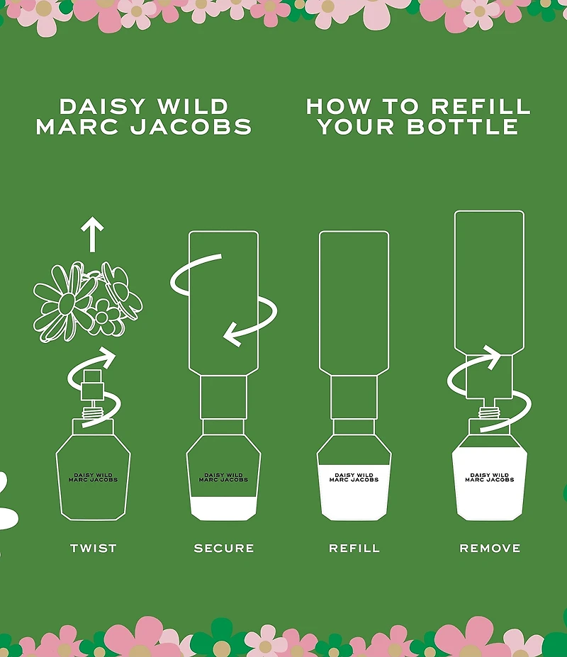 Marc Jacobs Daisy Wild Eau de Parfum Refillable Spray