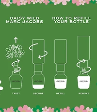 Marc Jacobs Daisy Wild Eau de Parfum Refillable Spray