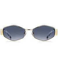Marc Jacobs MARC496 Shi 55mm Geometric Sunglasses