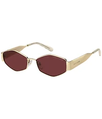 Marc Jacobs MARC496 Shi 55mm Geometric Sunglasses