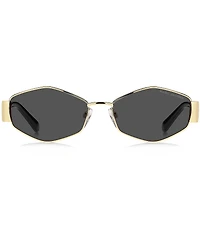 Marc Jacobs MARC496 Shi 55mm Geometric Sunglasses