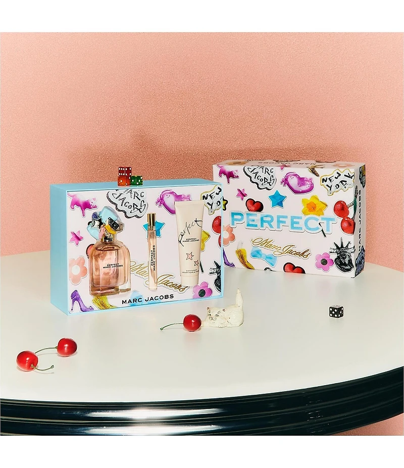 Marc Jacobs Perfect Eau de Parfum & Body Lotion Trio Gift Set