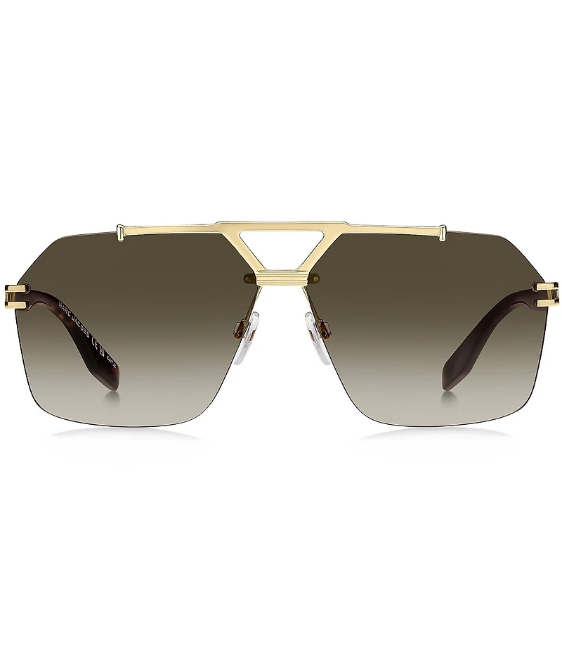 Marc Jacobs Unisex MARC 837/S 63mm Aviator Sunglasses