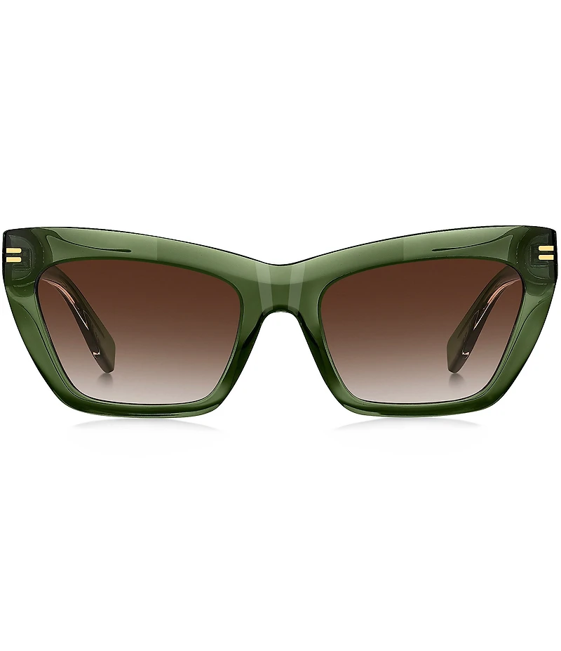 Marc Jacobs Women's 1112/S 54mm Transparent Rectangle Sunglasses