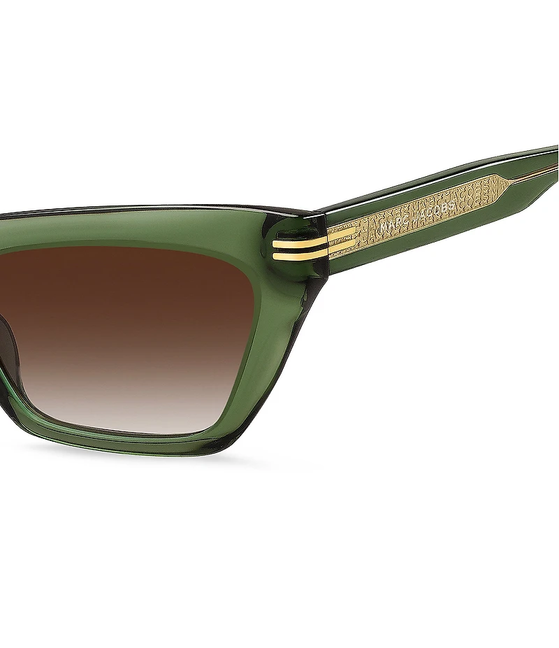 Marc Jacobs Women's 1112/S 54mm Transparent Rectangle Sunglasses