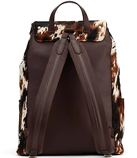 Marc Nolan Cow Print Pony Hair Soho Backpack