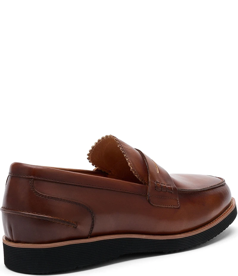 Marc Nolan Men's Abe Leather Penny Loafers
