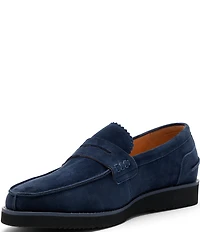Marc Nolan Men's Abe Suede Penny Loafers