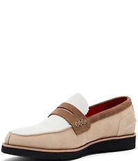 Marc Nolan Men's Abe Suede Penny Loafers
