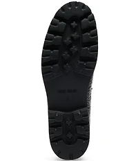 Marc Nolan Men's Adler Croco Embossed Leather Penny Loafers