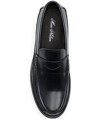 Marc Nolan Men's Adler Glazed Leather Penny Loafers