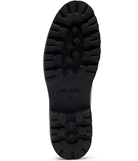 Marc Nolan Men's Adler Lizard Embossed Leather Lug Penny Loafers