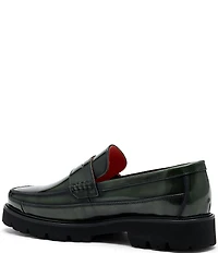 Marc Nolan Men's Adler Patent Leather Penny Loafers