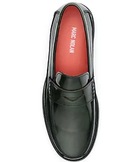 Marc Nolan Men's Adler Patent Leather Penny Loafers