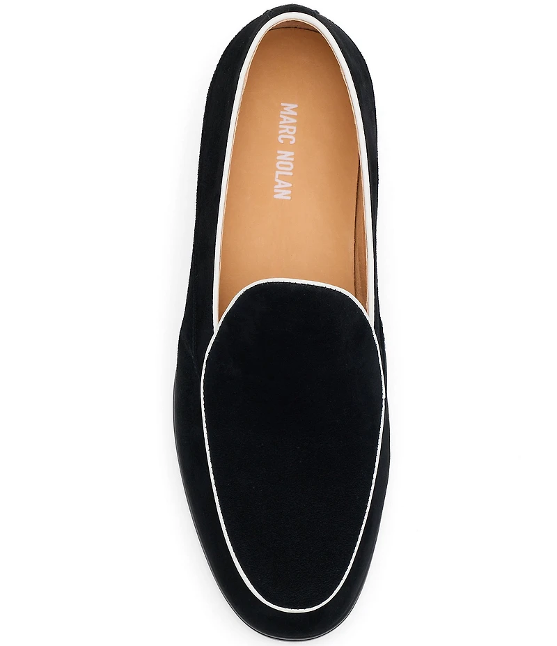 Marc Nolan Men's Alessandro Suede Venetian Loafers