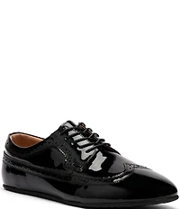 Marc Nolan Men's Alexander Ballerina Patent Leather Longwing Sneakers