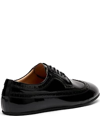 Marc Nolan Men's Alexander Ballerina Patent Leather Longwing Sneakers