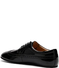 Marc Nolan Men's Alexander Ballerina Patent Leather Longwing Sneakers