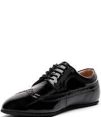 Marc Nolan Men's Alexander Ballerina Patent Leather Longwing Sneakers