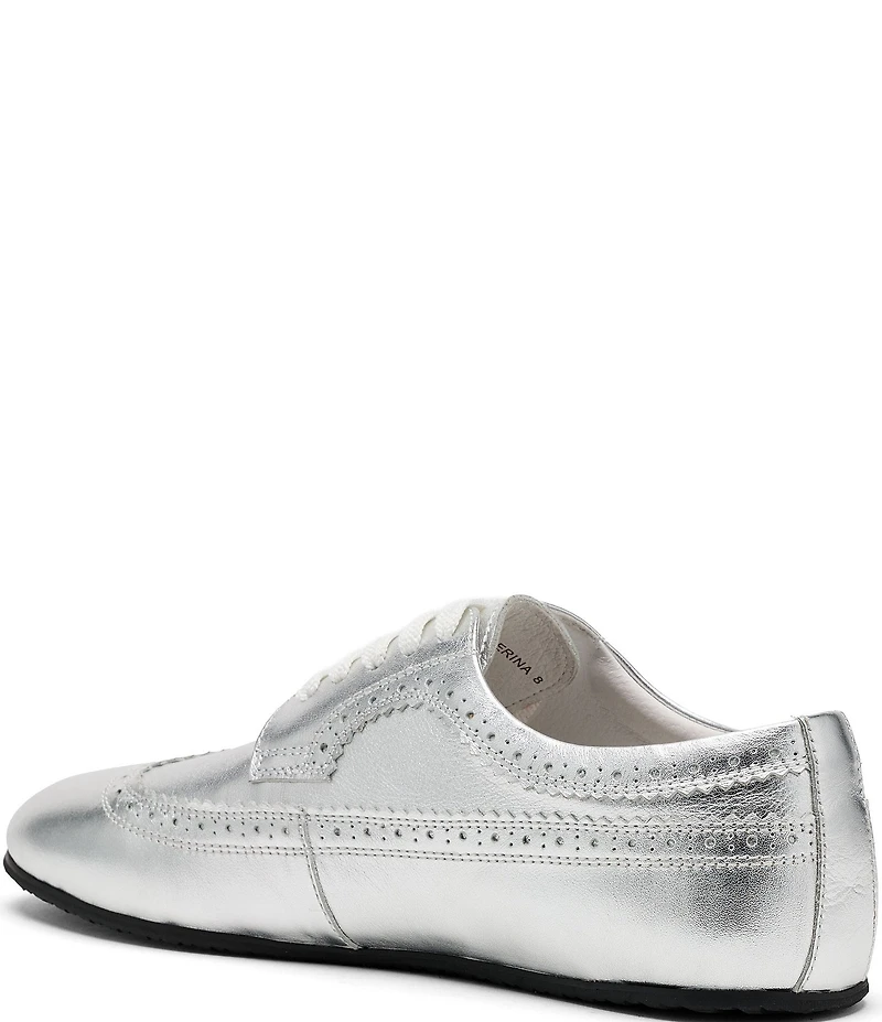 Marc Nolan Men's Alexander Leather Ballerina Longwing Sneakers