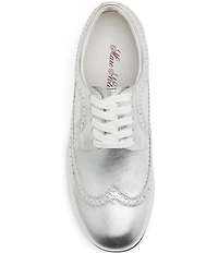 Marc Nolan Men's Alexander Leather Ballerina Longwing Sneakers