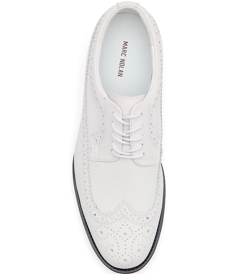 Marc Nolan Alexander Leather Longwing Brogue Oxfords