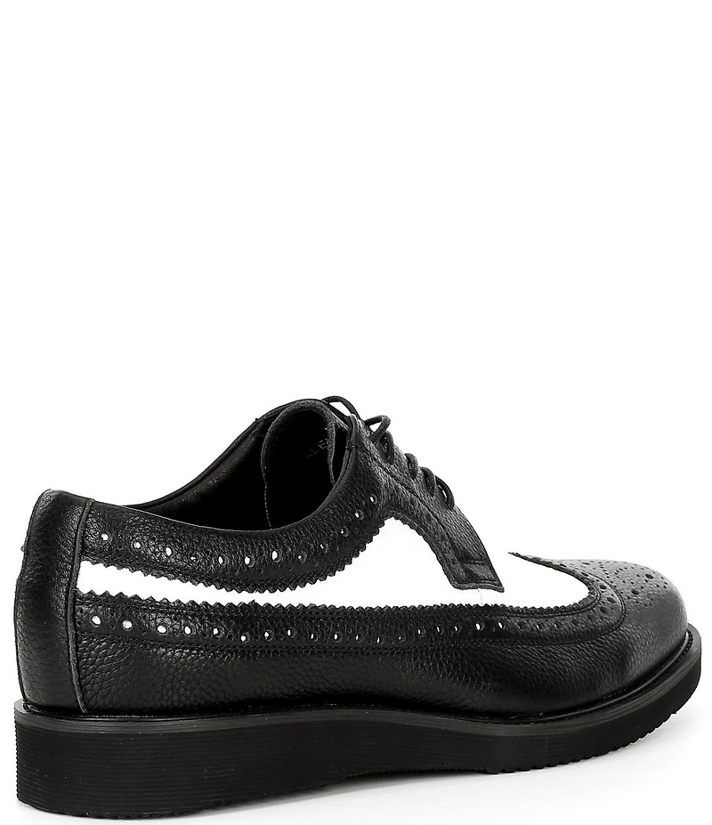 Marc Nolan Alexander Leather Longwing Brogue Oxfords