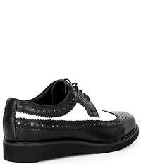 Marc Nolan Alexander Leather Longwing Brogue Oxfords