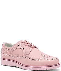 Marc Nolan Men's Alexander Pebble Leather Longwing Brogue Oxfords
