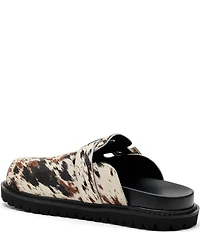 Marc Nolan Men's Shiloh Appaloosa Cow Print Buckle Hardware Clog