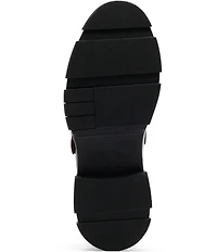 Marc Nolan Men's Atlas Patent Leather Buckle Hardware Derby Loafers