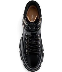 Marc Nolan Men's Atlas Patent Leather Strap Boots