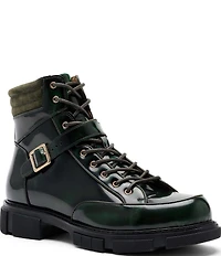 Marc Nolan Men's Atlas Patent Leather Strap Boots
