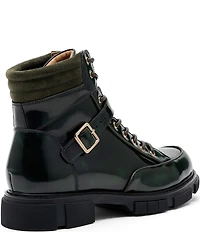 Marc Nolan Men's Atlas Patent Leather Strap Boots